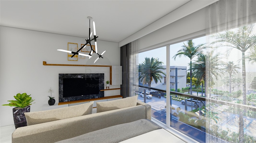 مجمع منخفض الارتفاع على بعد 600 متر من الشاطئ في منطقة إسكيلي