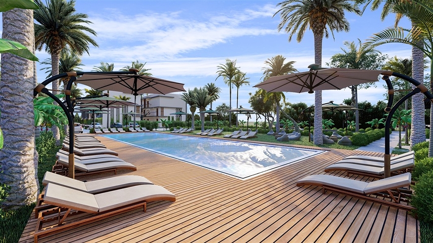 مجمع منخفض الارتفاع على بعد 600 متر من الشاطئ في منطقة إسكيلي