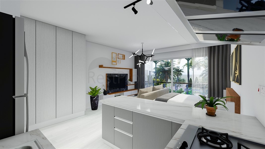 مجمع منخفض الارتفاع على بعد 600 متر من الشاطئ في منطقة إسكيلي