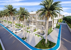 مجمع منخفض الارتفاع على بعد 600 متر من الشاطئ في منطقة إسكيلي