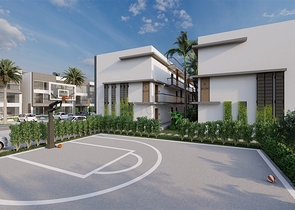 مجمع منخفض الارتفاع على بعد 600 متر من الشاطئ في منطقة إسكيلي