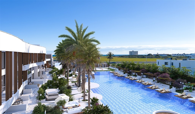 مجمع قيد الإنشاء في واحدة من أكثر المناطق شعبية في شمال قبرص