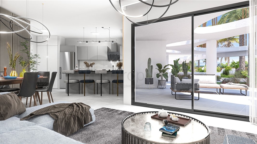 مجمع قيد الإنشاء في واحدة من أكثر المناطق شعبية في شمال قبرص