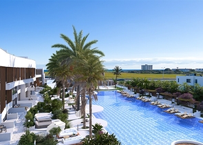 مجمع قيد الإنشاء في واحدة من أكثر المناطق شعبية في شمال قبرص