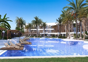 مجمع قيد الإنشاء في واحدة من أكثر المناطق شعبية في شمال قبرص