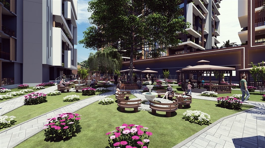 مشروع مفهوم فندقي واسع النطاق في منطقة توميوك على بعد 500 متر من البحر