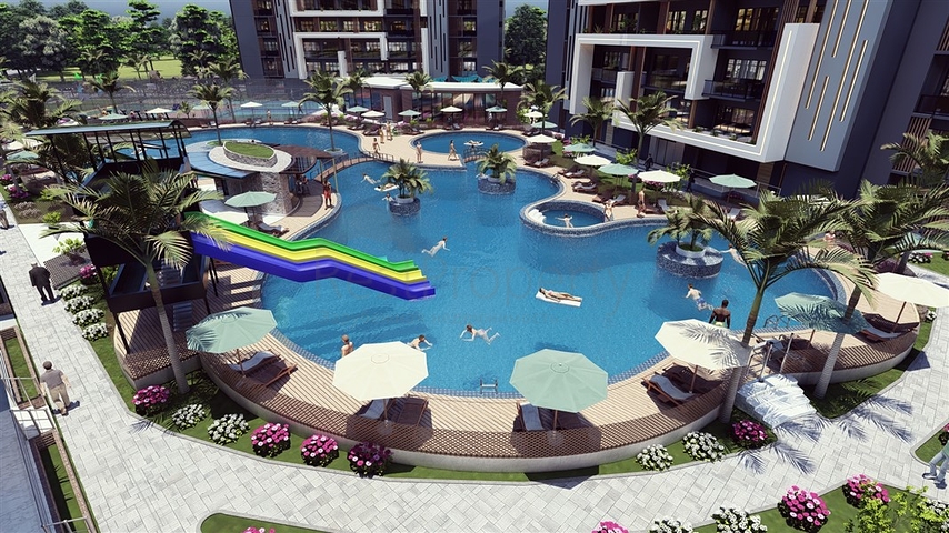 مشروع مفهوم فندقي واسع النطاق في منطقة توميوك على بعد 500 متر من البحر