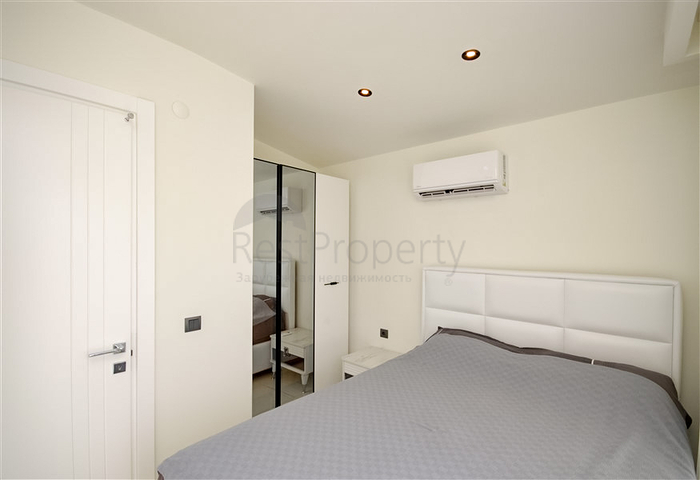 بنتهاوس 2+1 بإطلالة جميلة في منطقة شاطئ كليوباترا للإيجار