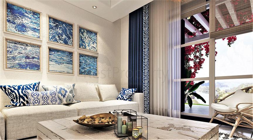 مساكن تطل على البحر ، مع طبيعة مذهلة بعيدا عن ضجيج المدينة.