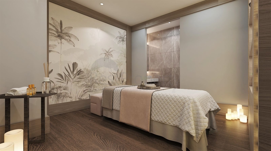 مساكن تطل على البحر ، مع طبيعة مذهلة بعيدا عن ضجيج المدينة.