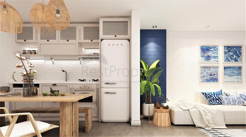 مساكن تطل على البحر ، مع طبيعة مذهلة بعيدا عن ضجيج المدينة.