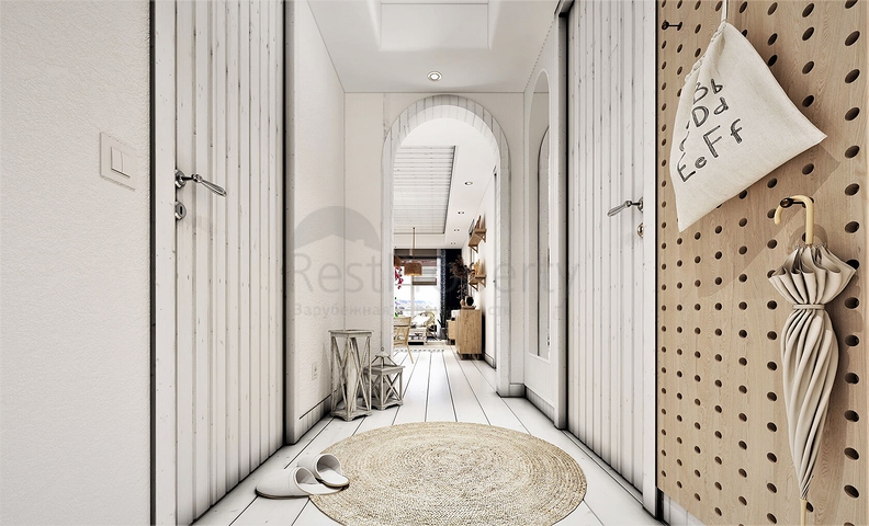 مساكن تطل على البحر ، مع طبيعة مذهلة بعيدا عن ضجيج المدينة.