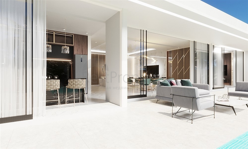 مشروع مجمع من فيلات من الدرجة الممتازة من طابقين بتصميم أصلي