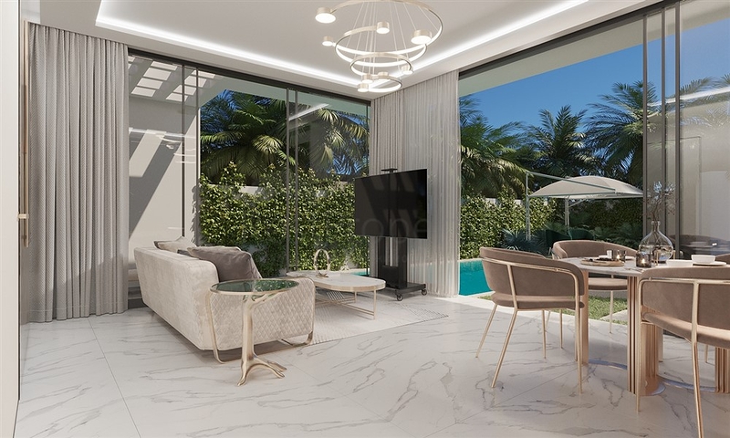 مشروع مجمع من فيلات من الدرجة الممتازة من طابقين بتصميم أصلي