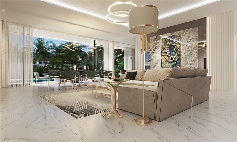 مشروع مجمع من فيلات من الدرجة الممتازة من طابقين بتصميم أصلي