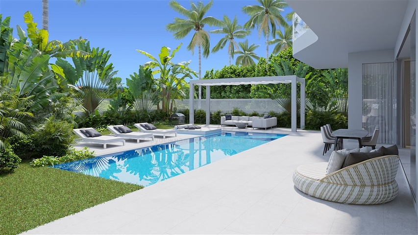 مشروع مجمع من فيلات من الدرجة الممتازة من طابقين بتصميم أصلي