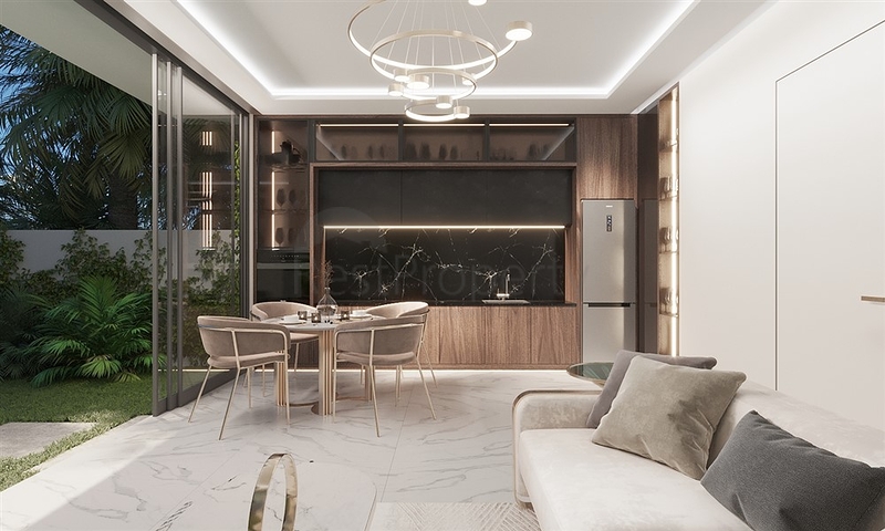 مشروع مجمع من فيلات من الدرجة الممتازة من طابقين بتصميم أصلي