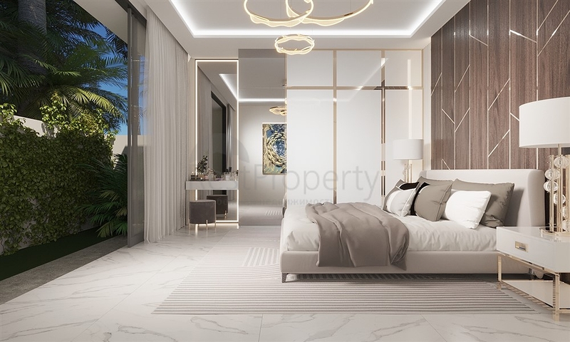 مشروع مجمع من فيلات من الدرجة الممتازة من طابقين بتصميم أصلي