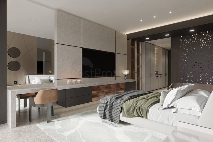 مجمع سكني فاخر على السطر الأول من جزيرة بالي أوشن