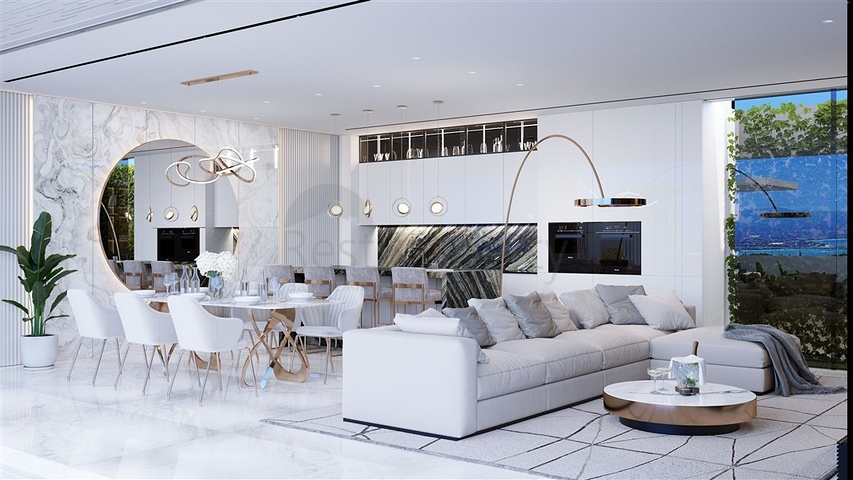 مجمع فلل فاخرة على طراز كاليفورنيا على المنحدر الجنوبي لجزيرة بالي