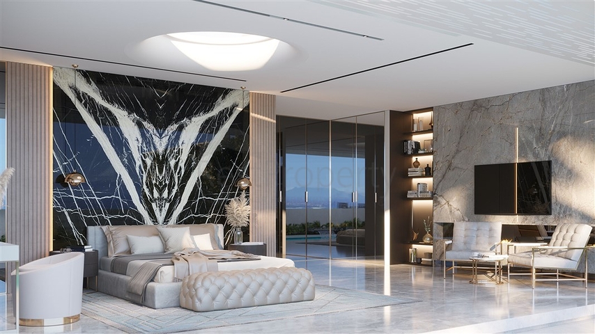 مجمع فلل فاخرة على طراز كاليفورنيا على المنحدر الجنوبي لجزيرة بالي