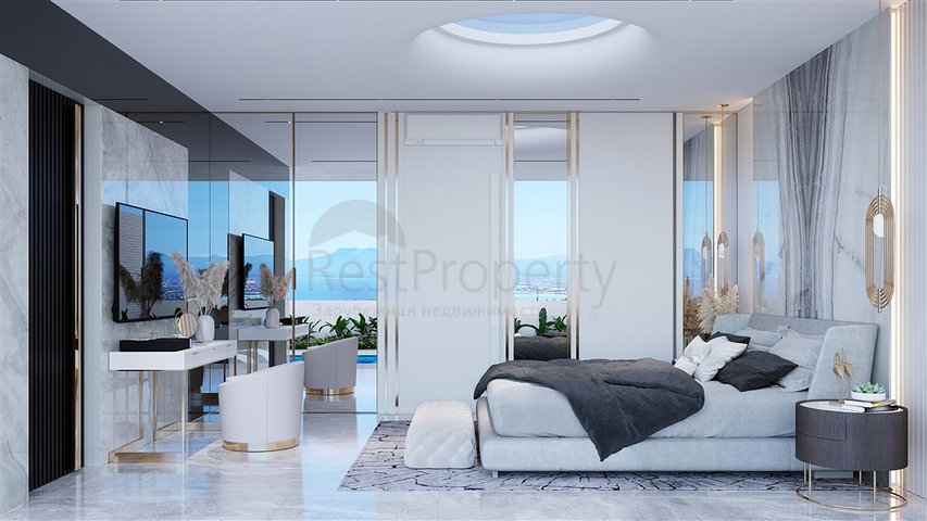 مجمع فلل فاخرة على طراز كاليفورنيا على المنحدر الجنوبي لجزيرة بالي