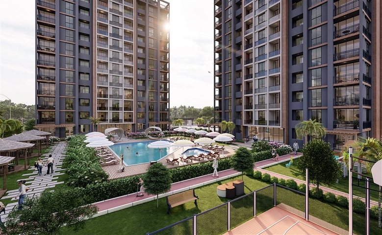 مشروع استثماري في مرسين ، منطقة مسيتلي