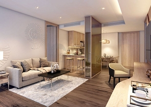 شقق من الدرجة الممتازة على بعد 200 متر من شاطئ كمالا