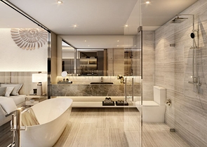 شقق من الدرجة الممتازة على بعد 200 متر من شاطئ كمالا