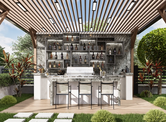 مجمع جديد من الفيلات المنفصلة بالقرب من البحر