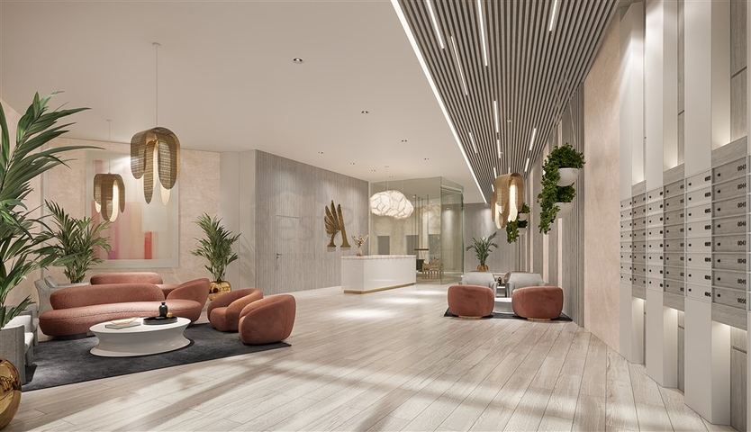 المجمع في المرحلة النهائية من البناء ، على بعد 150 متر من البحر