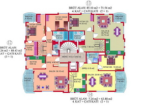 شقق للبيع في أنطاليا 