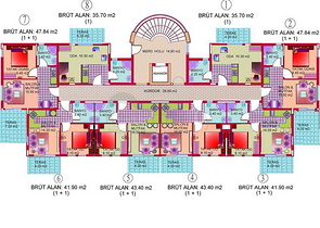 شقق للبيع في أنطاليا 