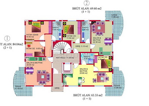 شقق للبيع في أنطاليا 