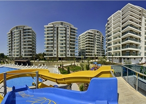 شقق للبيع ضمن مجمع خمس نجوم في افسلار 