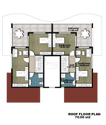 شقق في مجمع جديد في بيليك