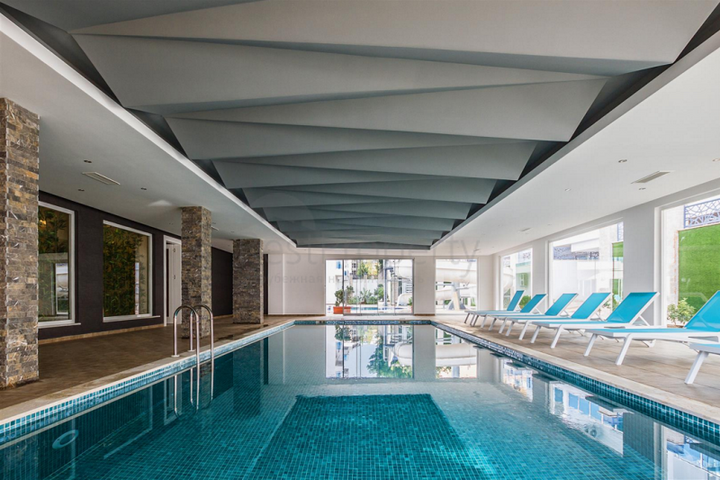 شقق عائلية ضمن مجمع سكني قريب من البحر في افسلار / الانيا 