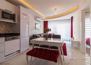 شقق عائلية ضمن مجمع سكني قريب من البحر في افسلار / الانيا 