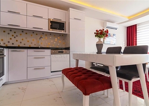 شقق عائلية ضمن مجمع سكني قريب من البحر في افسلار / الانيا 