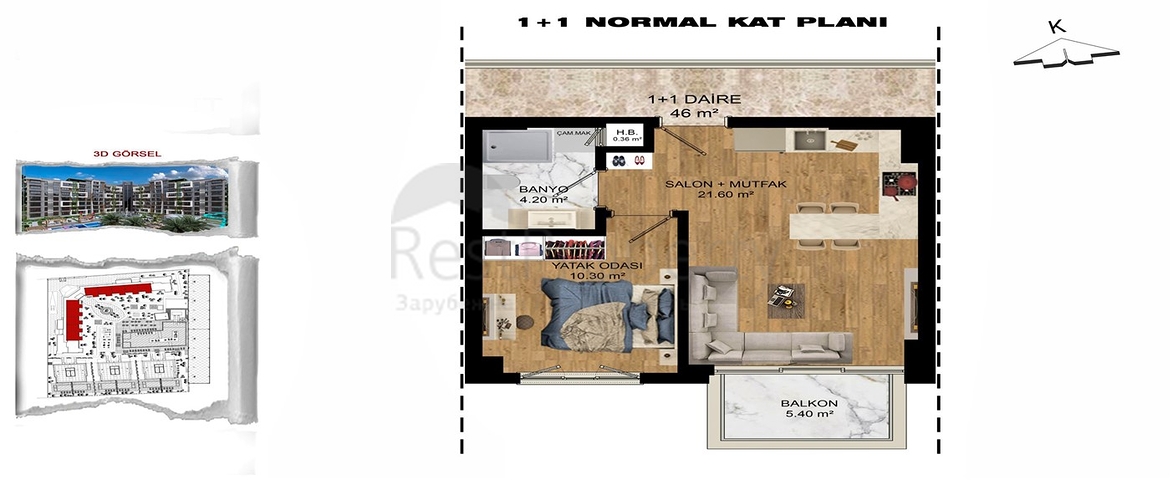 مشروع استثماري في منطقة التينتاس-أنطاليا