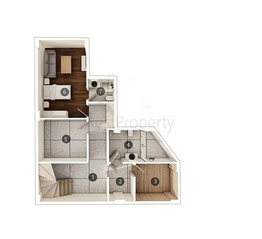 فلل 3+1 و 4+1 و 5+1 في منطقة دوشيمالتي - أنطاليا 