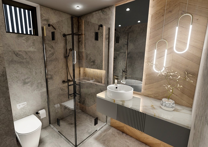 فلل 3+1 و 4+1 و 5+1 في منطقة دوشيمالتي - أنطاليا 