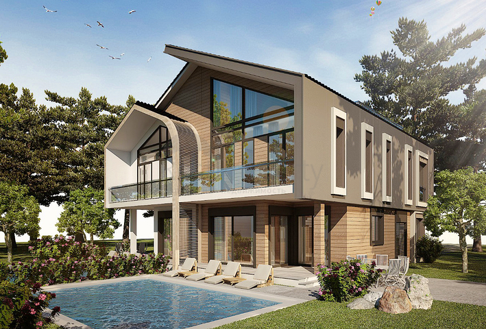 فلل 3+1 و 4+1 و 5+1 في منطقة دوشيمالتي - أنطاليا 