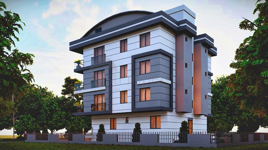 شقق دوبلكس 2+1 و 3+1 في منطقة كيبيز - أنطاليا  