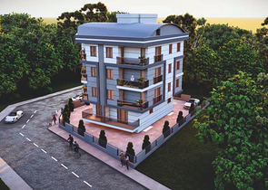 شقق دوبلكس 2+1 و 3+1 في منطقة كيبيز - أنطاليا  