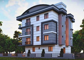 شقق دوبلكس 2+1 و 3+1 في منطقة كيبيز - أنطاليا  