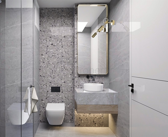 شقق دوبلكس 2 + 1 في حي البرسيمون-أنطاليا