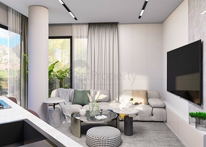 شقق دوبلكس 2 + 1 في حي البرسيمون-أنطاليا