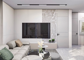 شقق دوبلكس 2 + 1 في حي البرسيمون-أنطاليا