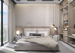 شقق دوبلكس 2 + 1 في حي البرسيمون-أنطاليا